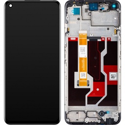 [4130058] Oppo A96 Display Module Black (+ LCD Frame) - Original Service Pack