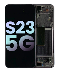 [GH82-30481D GH82-30480D] Samsung Galaxy S23 SM-S911B Display Module + Frame Violet - Original Service Pack