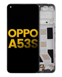 Oppo A53 / A53s Display Module Black - Premium Refurbished