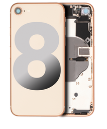 Apple iPhone 8 A1863 Housing Gold + Small Parts - Pulled A