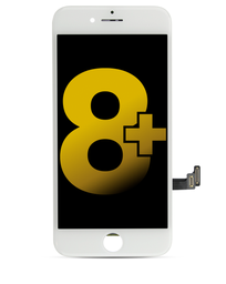 Apple iPhone 8 Plus A1864 Display Module White DTP / C3F - Premium Refurbished