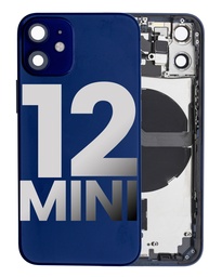 Apple iPhone 12 Mini A2399 Housing Blue + Small Parts - Pulled B