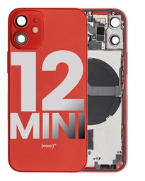 Apple iPhone 12 Mini A2399 Housing Red + Small Parts - Pulled A