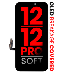 Apple iPhone 12 A2403 Display Module Black OLED Soft - Compatible Premium