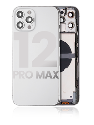 Apple iPhone 12 Pro Max A2411 Housing Silver + Small Parts - Pulled A