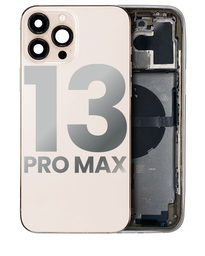 Apple iPhone 13 Pro Max A2643 Housing Gold + Small Parts - Pulled A