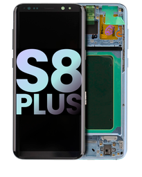 [GH97-20470D GH97-20564D GH97-20565D] Samsung Galaxy S8 Plus SM-G955 Display Module + Frame Blue - Original Service Pack