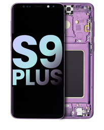 [GH97-21691B GH97-21692B] Samsung Galaxy S9 Plus SM-G965 Display Module + Frame Purple - Original Service Pack