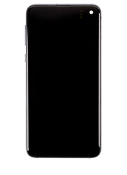 [GH82-18852F GH82-18836F] Samsung Galaxy S10e SM-G970 Display Module + Frame Silver - Original Service Pack