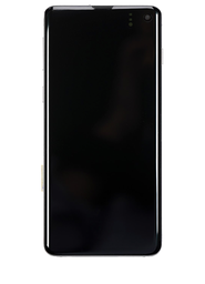 [GH82-18850G GH82-18835G] Samsung Galaxy S10 SM-G973 Display Module + Frame Silver - Original Service Pack