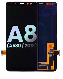 [GH97-21406A GH97-21529A] Samsung Galaxy A8 (2018) SM-A530 Display Module Black (NO ADHESIVE) - Original Service Pack