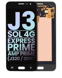 [GH97-18414C GH97-18748C] Samsung Galaxy J3 (2016) SM-J320 Display Module Black - Original Service Pack