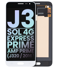 [GH97-18414A GH97-18748A] Samsung Galaxy J3 (2016) SM-J320 Display Module White - Original Service Pack
