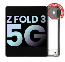 [GH82-26283C GH82-26284C] Samsung Galaxy Z Fold 3 5G SM-F926 Display Module + Frame Silver - Original Service Pack