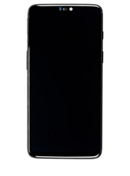 [2011100030] OnePlus OnePlus 6 A6003 Display Module + Frame Black - Original Service Pack