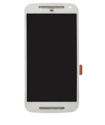 Motorola Moto G 2nd (2014) XT1068 Display Module + Frame White - Compatible Premium
