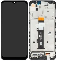 [5D18C18090] Motorola Moto G10 XT2127 Display Module + Frame Black - Original