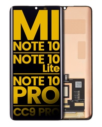Xiaomi Mi Note 10 Pro M1910F4S Display Module Black - Compatible Premium