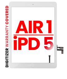 [107082005386] Apple iPad Air A1474 Touchscreen Digitizer White - Compatible Plus