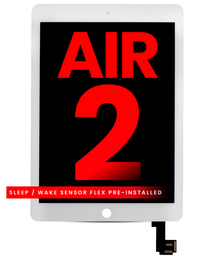 Apple iPad Air 2 A1566 Display Module White - Compatible Plus