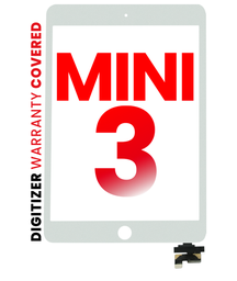 Apple iPad Mini 3 A1599 Touchscreen Digitizer White  - Compatible Plus