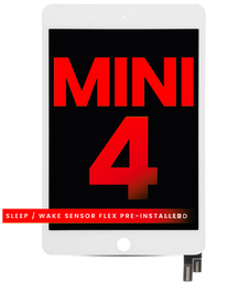 Apple iPad Mini 4 A1538 Display Module White - Compatible