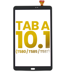 Samsung Galaxy Tab A 10.1" (2016) SM-T580 Touchscreen Digitizer Black - Compatible Premium