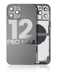 Apple iPhone 12 Pro Max A2411 Housing Black + Small Parts - Pulled B