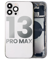 Apple iPhone 13 Pro Max A2643 Housing Silver + Small Parts - Pulled B