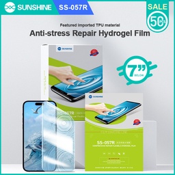 [sunshiner50] Sunshine SS-057R EDGE Screenprotector Film Pack (50pc) 120x180mm  Original