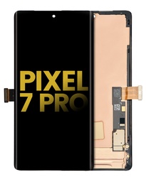 Google Pixel 7 Pro Display Module Black (+ LCD Frame) - Premium Refurbished